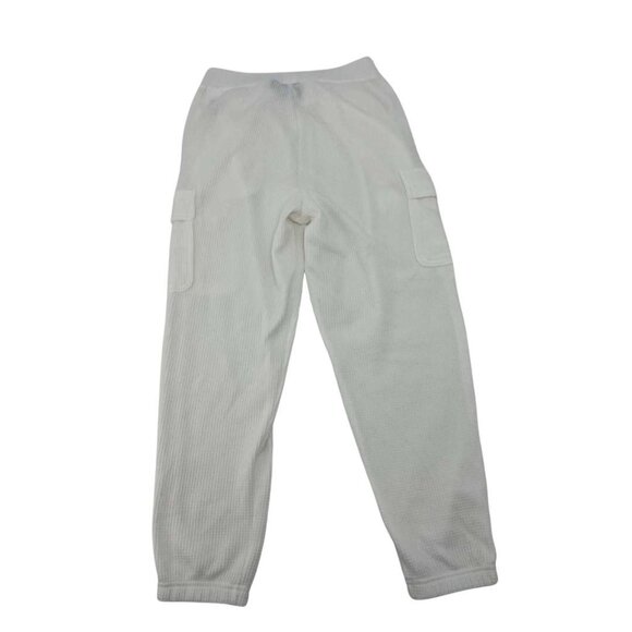 Bench Women's Waffle Cargo Lounge Pants / White / Various Sizes - Picture 2 of 2